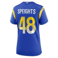 Omar Speights Los Angeles Rams Women's Game Jersey Royal - Nike