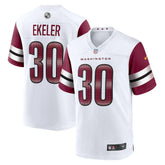 Austin Ekeler Washington Commanders Game Jersey White - Nike