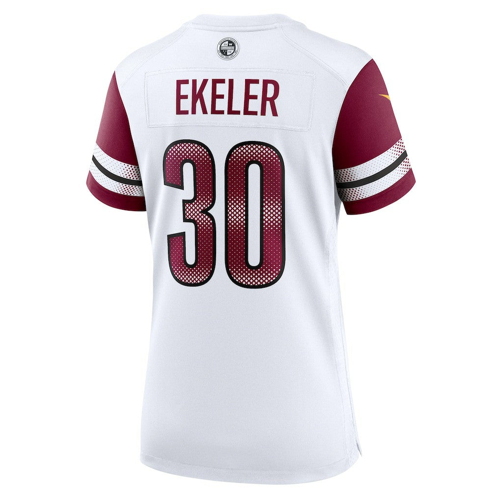 Austin Ekeler Washington Commanders Women's Game Jersey - White | NFL Jerseys