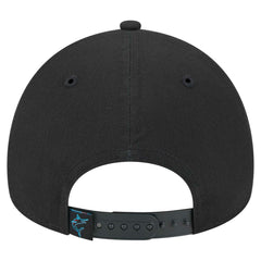 Miami Marlins New Era 9FORTY A-Frame Adjustable Hat Lifestyle