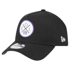 Colorado Rockies New Era 9FORTY A-Frame Adjustable Hat Lifestyle