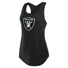 Las Vegas Raiders Women's Iron Fan Tank Top Black - Fanatics