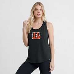 Cincinnati Bengals Women's Iron Fan Tank Top Black - Fanatics