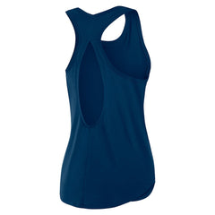 Houston Texans Women's Iron Fan Tank Top Navy - Fanatics