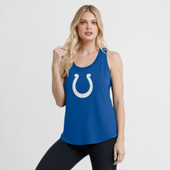 Indianapolis Colts Women's Iron Fan Tank Top Royal - Fanatics