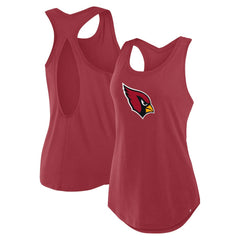 Arizona Cardinals Women's Iron Fan Tank Top Cardinal - Fanatics