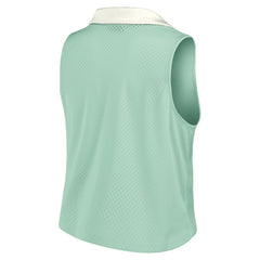 Miami Dolphins Women's Studio Wellness V-Neck Tank Top Mint - Fanatics