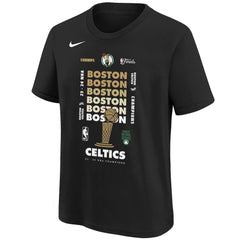 Nike - Boston Celtics Youth 2024 NBA Finals Champions Expressive T-Shirt - Black