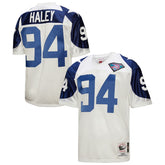 Charles Haley Dallas Cowboys 1994 Authentic Throwback Retired Player Jersey White - Mitchell & Ness