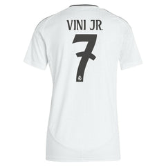 Adidas Vini Jr. Real Madrid Women's 2024/25 Home Replica Player Jerseys - White