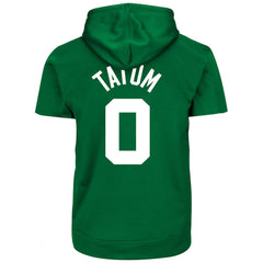 Fanatics - Jayson Tatum Boston Celtics Big & Tall Short Sleeve Hoodie - Kelly Green