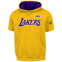 Fanatics - LeBron James Los Angeles Lakers Big & Tall Short Sleeve Hoodie - Gold