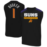 NBA - Devin Booker Phoenix Suns Profile Big & Tall Player Muscle Tank - Black