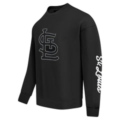St. Louis Cardinals Pro Standard Paint The City Dropped Shoulder Pullover Sweatshirt On Sale