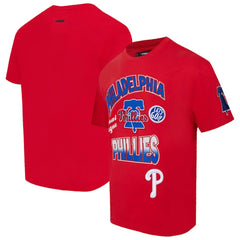Philadelphia Phillies Pro Standard Turn It Up Dropped Shoulder T-Shirt for sale