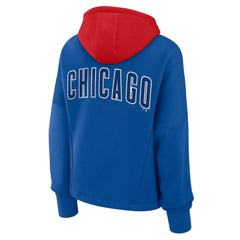 Chicago Cubs Fanatics Women's Oversized Legacy Favorite Spectator Pullover Hoodie Lifestyle