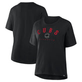 Chicago Cubs Fanatics Women's Home Run Legacy T-Shirt On Sale