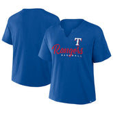 Texas Rangers Fanatics Women's Fan Fave Stadium Slub Boxy T-Shirt discount