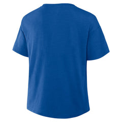 Texas Rangers Fanatics Women's Fan Fave Stadium Slub Boxy T-Shirt discount