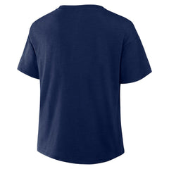 Atlanta Braves Fanatics Women's Fan Fave Stadium Slub Boxy T-Shirt Lifestyle