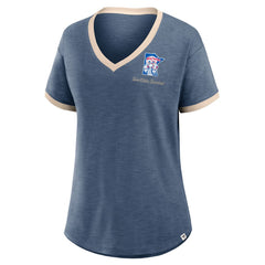 Minnesota Twins Fanatics Women's Binge Worthy Stadium Slub V-Neck T-Shirt Near Me