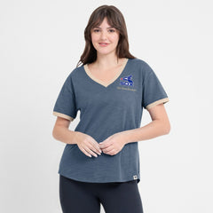 Chicago White Sox Fanatics Women's Binge Worthy Stadium Slub V-Neck T-Shirt Near Me