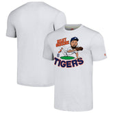 Riley Greene Detroit Tigers Homage Caricature Player Tri-Blend T-Shirt On Sale