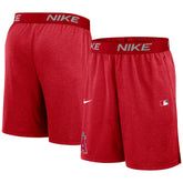 Los Angeles Angels Nike Authentic Collection Performance Knit Shorts On Sale