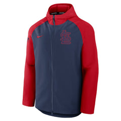 St. Louis Cardinals Nike Authentic Collection Raglan Performance Full-Zip Jacket Online
