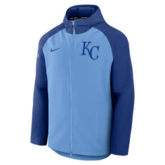 Kansas City Royals Nike Authentic Collection Raglan Performance Full-Zip Jacket Lifestyle