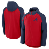 Atlanta Braves Nike Authentic Collection Raglan Performance Full-Zip Jacket Online