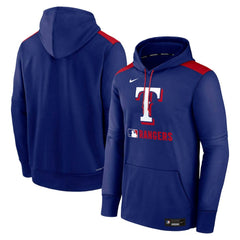 Texas Rangers Nike Authentic Collection Performance Pullover Hoodie Clearance