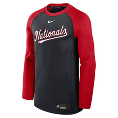Washington Nationals Nike Authentic Collection Game Time Raglan Dri-FIT Long Sleeve T-Shirt Near Me