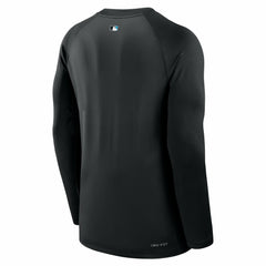 Miami Marlins Nike Authentic Collection Game Time Raglan Dri-FIT Long Sleeve T-Shirt discount
