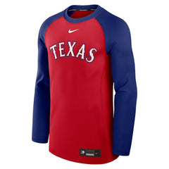 Texas Rangers Nike Authentic Collection Game Time Raglan Dri-FIT Long Sleeve T-Shirt On Sale