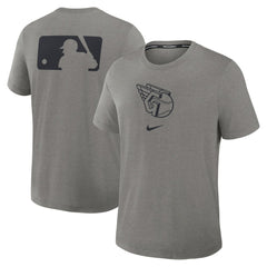 Cleveland Guardians Nike Authentic Collection Early Work Tri-Blend Dri-FIT T-Shirt Clearance