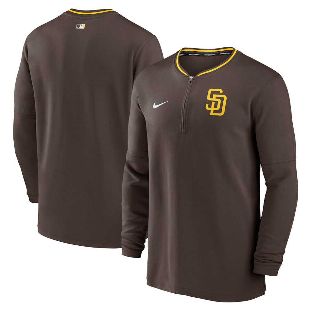 San Diego Padres Nike Authentic Collection Performance Half-Zip Top Near Me