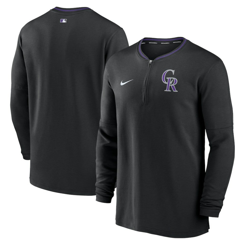 Colorado Rockies Nike Authentic Collection Performance Half-Zip Top Online