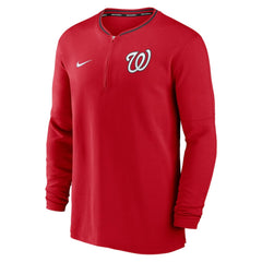 Washington Nationals Nike Authentic Collection Performance Half-Zip Top Clearance