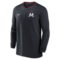 Minnesota Twins Nike Authentic Collection Performance Half-Zip Top On Sale
