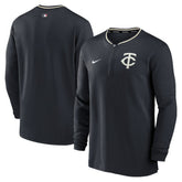 Minnesota Twins Nike Authentic Collection Dri-FIT Half-Zip Top discount