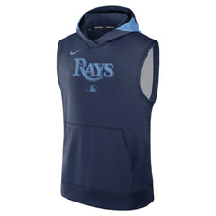 Tampa Bay Rays Nike Authentic Collection Dri-FIT Sleeveless Hoodie On Sale