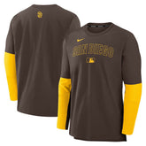 San Diego Padres Nike Authentic Collection Player Dri-FIT Lightweight Pullover Clearance