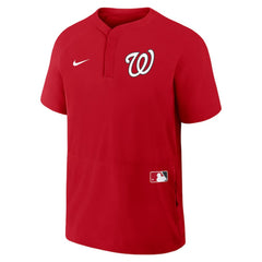 Washington Nationals Nike Authentic Collection Raglan Short Sleeve Windshirt Sale