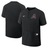 Arizona Diamondbacks Nike Authentic Collection Raglan Short Sleeve Windshirt discount