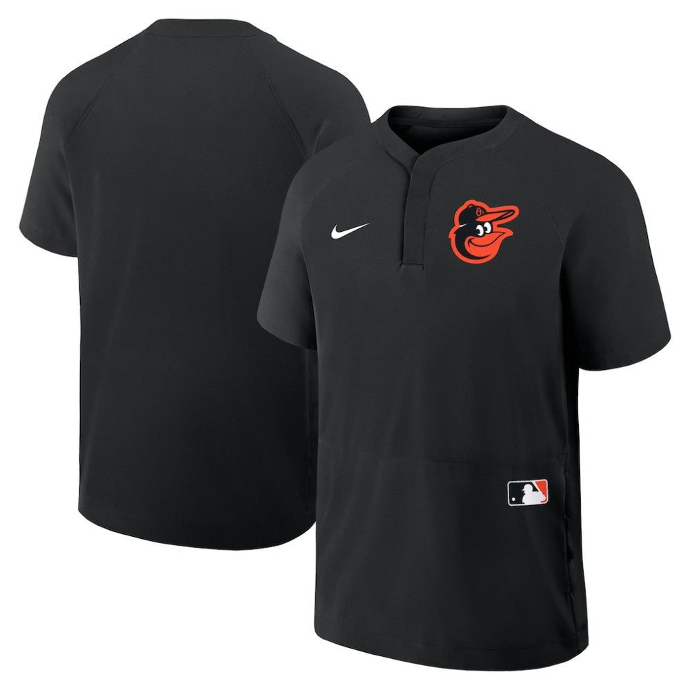 Baltimore Orioles Nike Authentic Collection Raglan Short Sleeve Windshirt for sale