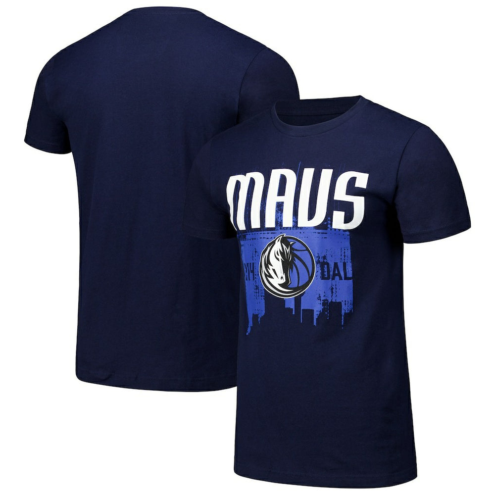 NBA - Dallas Mavericks Stadium Essentials Unisex Breakdown T-Shirt - Navy