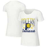 NBA - Indiana Pacers Stadium Essentials Women's Sky High T-Shirt - White