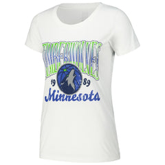 NBA - Minnesota Timberwolves Stadium Essentials Women's Sky High T-Shirt - White