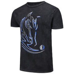 NBA - Dallas Mavericks Stadium Essentials Unisex Vintage T-Shirt - Black